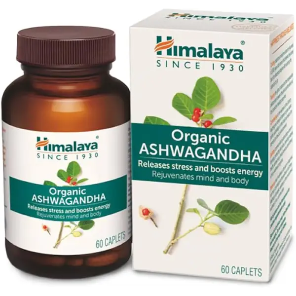 Himalaya Organic Ashwagandha |Helps Release Stress | Caplet